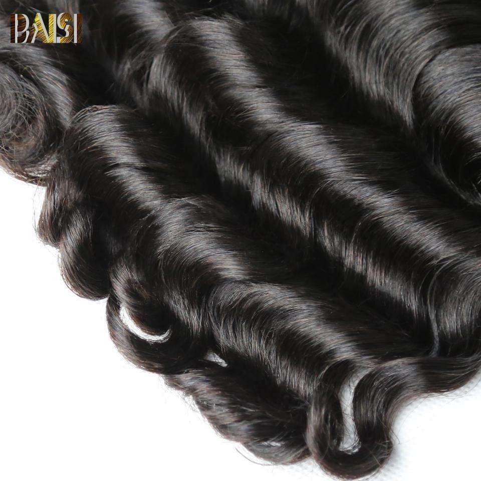 BAISI 10A Natural Wave Virgin Hair Weave