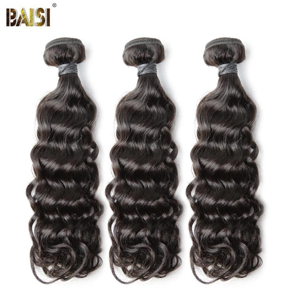 BAISI 10A Tissage Cheveux Vierges Water Wave