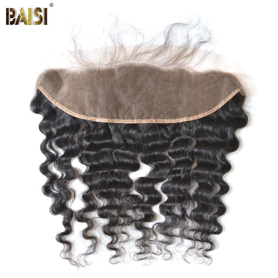 BAISI 10A Weave With Closure/Frontal On Big Sale Natural Wave