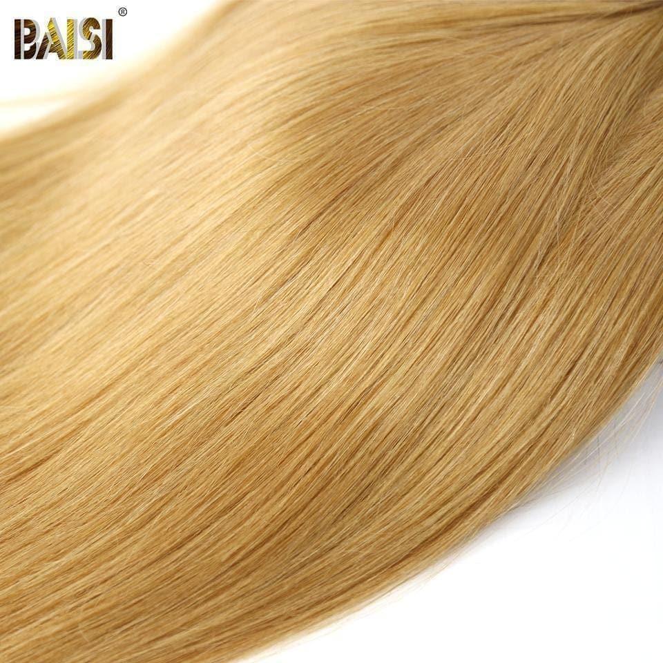 BAISI 12A Hair Weave # 1B # 27 In 100% capelli umani lisci