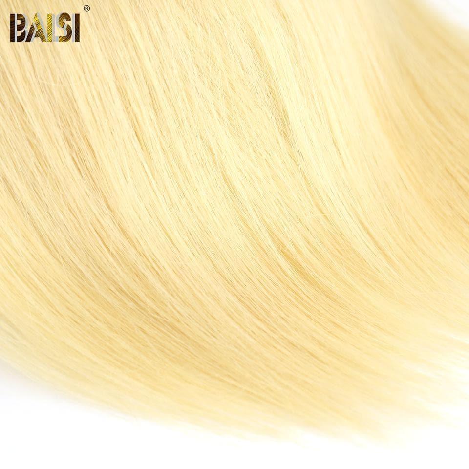 BAISI 12A Tissage Mèche 1B#613 En 100% Cheveux Humains Lisse