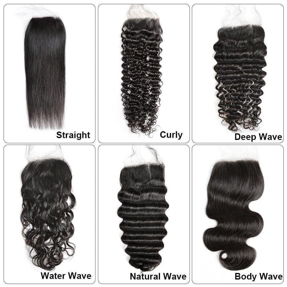 BAISI Hd Cierre De Encaje 4x4 Flaco Invisible