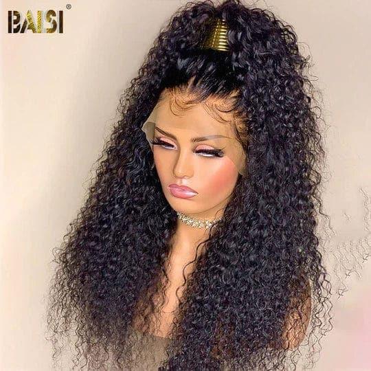 BAISI HAIR FR 13x6 Lace Frontal Curly Wig in 100% Raw Hair Kaufen Sie 2 Stück, erhalten Sie einen günstigen Preis (kein Code erforderlich)