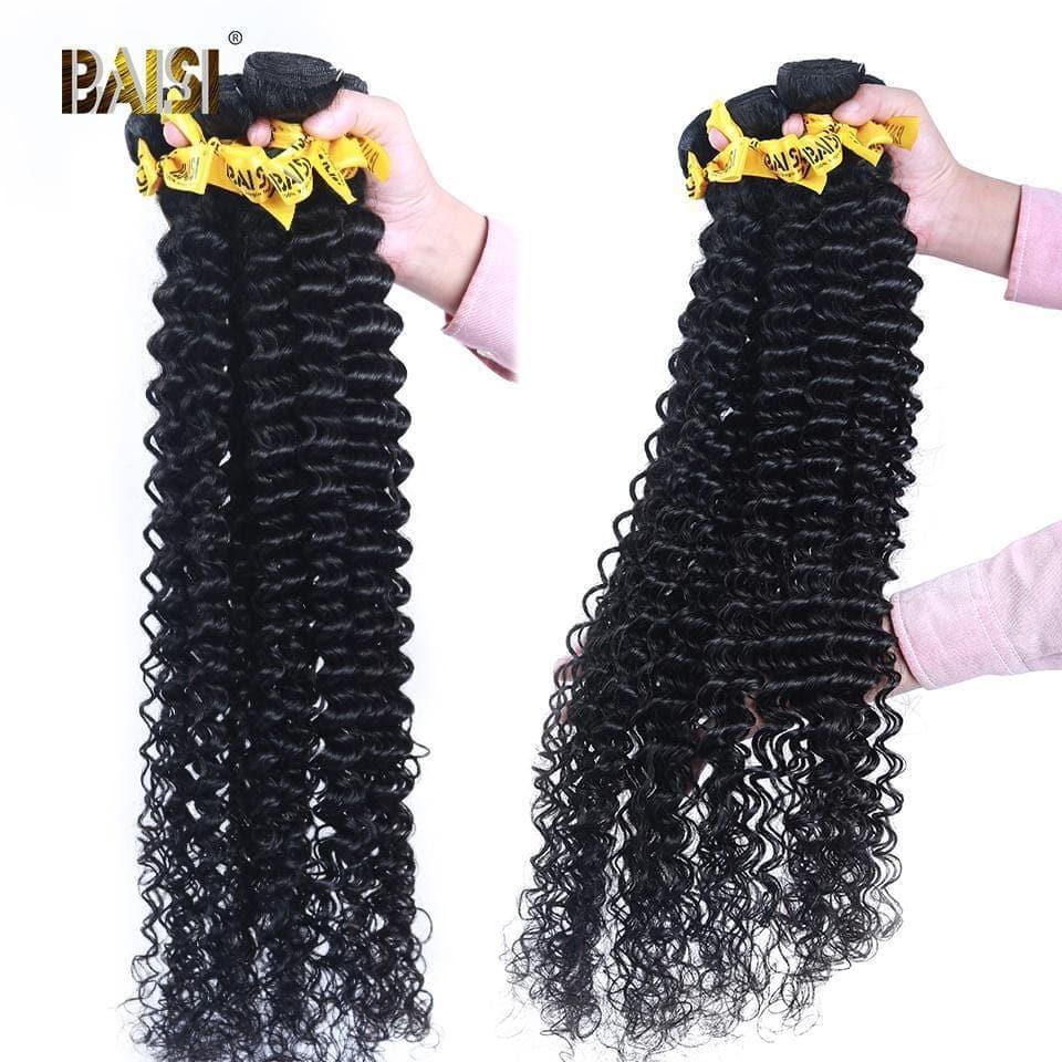 BAISI Sexy Cheveux Longues En 100% Cheveux Humains Deep Wave