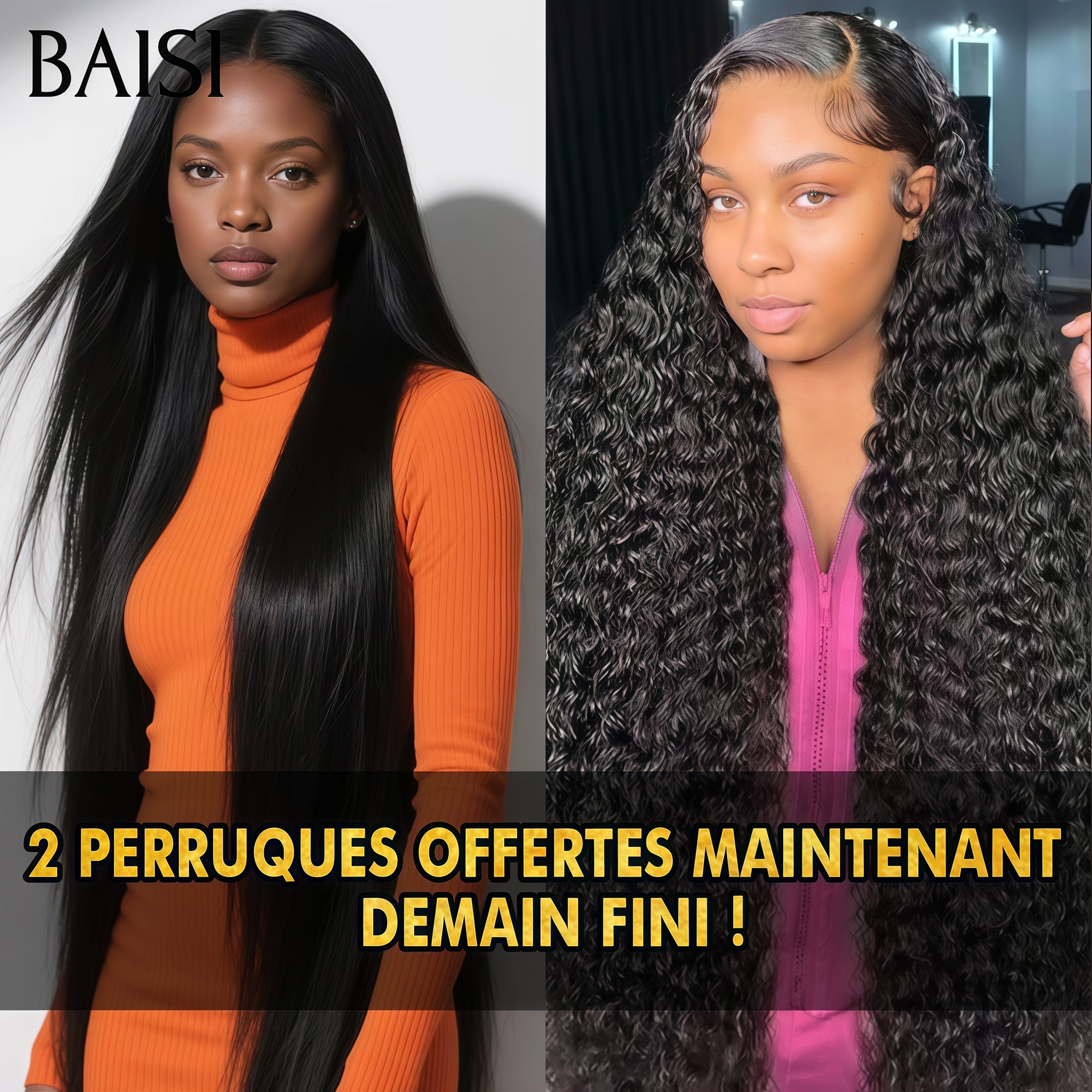 Les perruques sans colle deviendront une tendance populaire