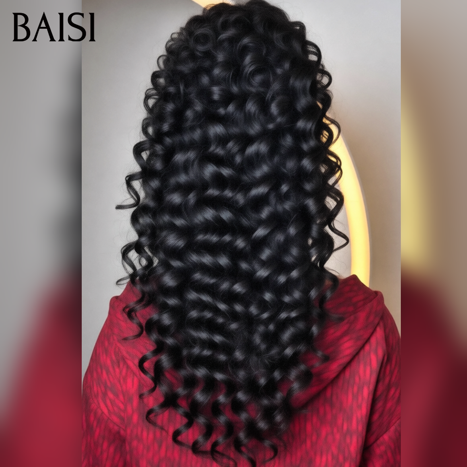 Nouveau produit 13x4 lace frontal Perruque 169€ 22 Pouces 250%densité Naturelle wave avec coiffure tressée natte en 100% Cheveux Humains