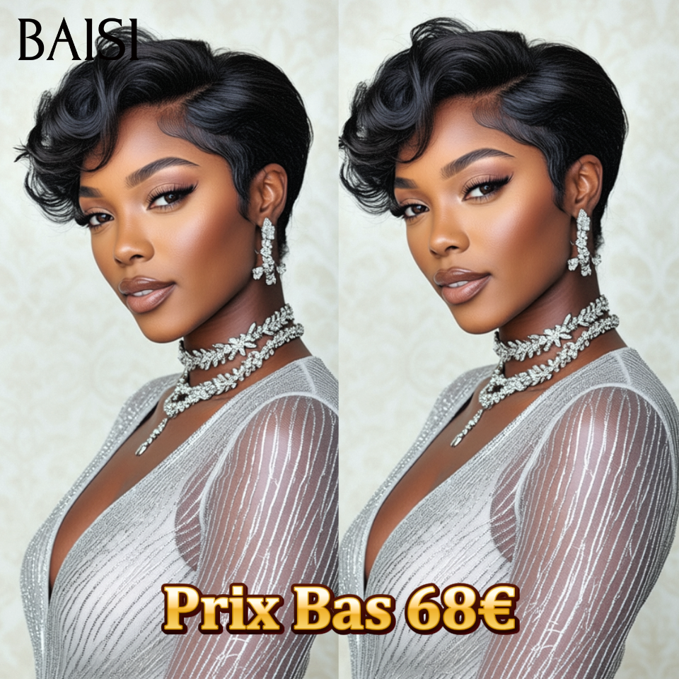 BAISI 4X4 lace Straight Bob Wig 8 Inches In BLACK color Mix Burgundy #1Bmxi#99J in 100% Raw Hair