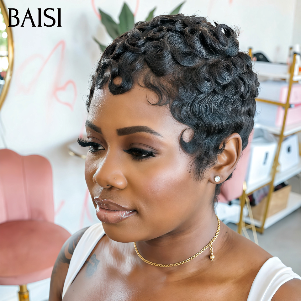 BAISI Promo Limitée 13X4 lace perruques chioma 39€ Sans Colle en 100% vrais cheveux humains