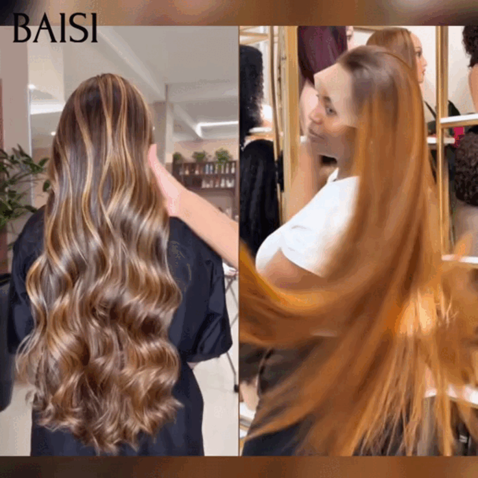2 perruques 100€ 32 Pouce boucle wave Mixte plus Lisse marron 32 pouce Blended Humain Hair 100% bonne qualité en 100% Cheveux Humains
