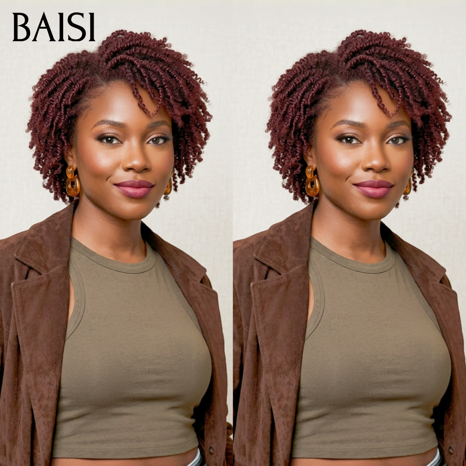 BAISI Achetez 2 perruques minimum au prix d'usine fournisseur Pixie Prêt-à-porter 66€ perruques 100% raw hair cheveux humains facile à revendre Achetez plus de 2 Pièces PRIX D'USINE VIP Lien B