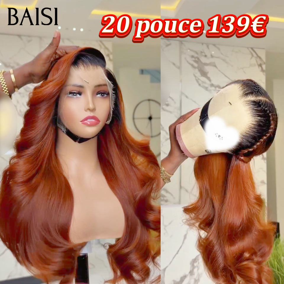 BAISI 20 polegadas 139€ preço recomendado frontal em renda, ondulado body wave ou peruca lisa bob 4x4 straight bob 8 polegadas 66€ metade do preço, 100% cabelo humano mp50