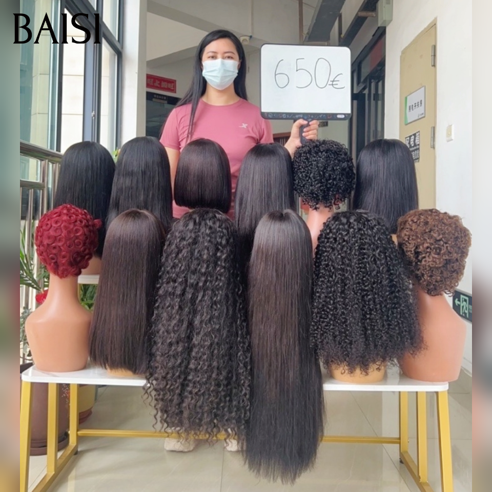 BAISI vente flash 12 perruques 650€ pour revendre prix fournisseur en France 100% human hair