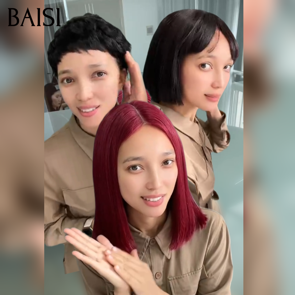 BAISI PROMO 3 modèles Perruque Léa 39€ ou Aline 69€ ou Fatou 99€ en 100% Cheveux Humain Hair
