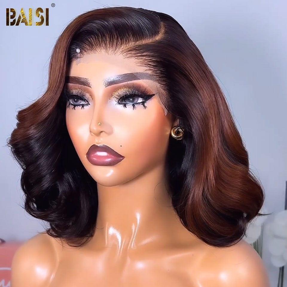 BAISI 5X5 Perücken 16 Zoll 168,99 € individuell geschnittene voluminöse Locken 300 % Dichte mehr als 20 Jahre im Gebrauch CODE VIP100
