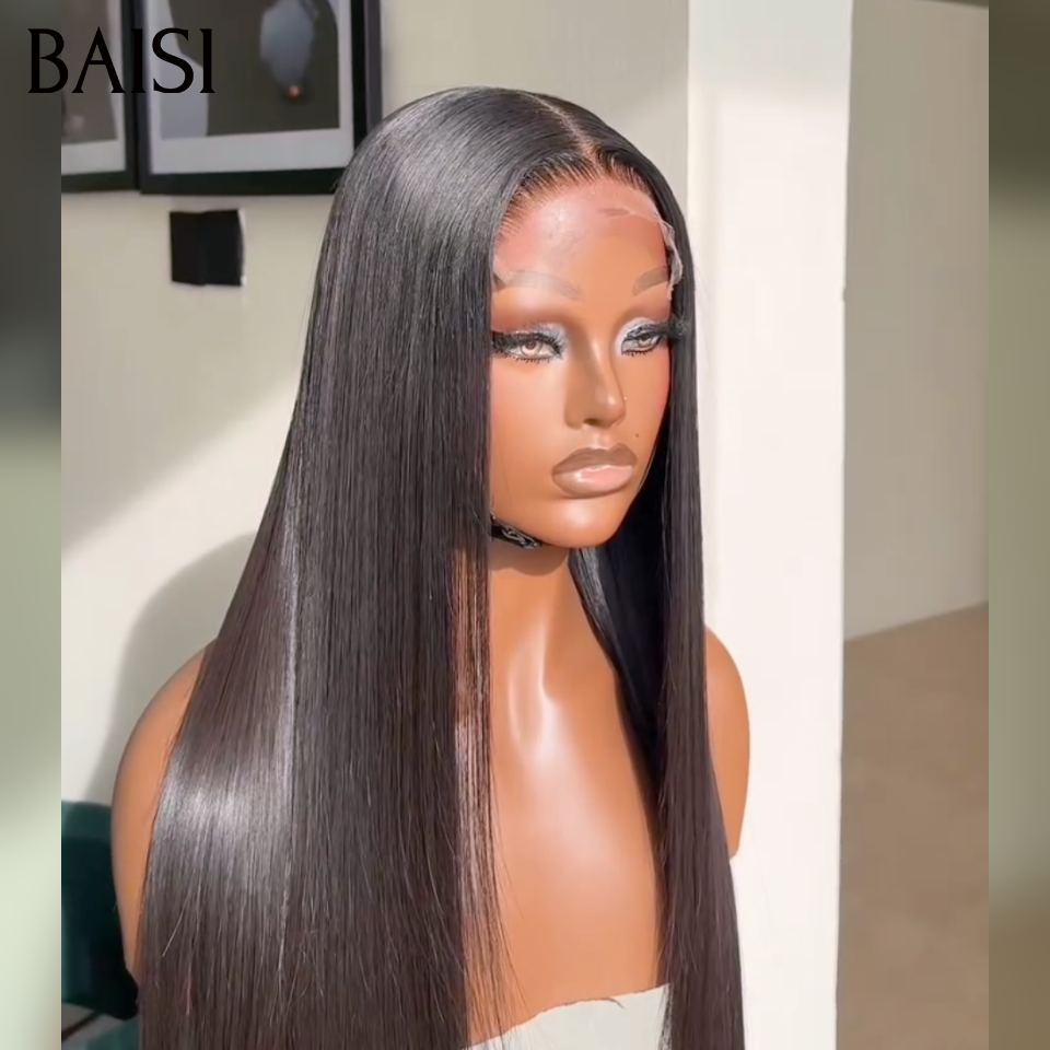 BAISI Grand SOLDES TVA 0€ lisse 12 pouce 90€ ou 14 pouce 100€ disponible en France SDD BONE Straight Bonne qualité Vietname Hair 2x6 Lace Closure 100% Cheveux Humains Vietnam Hair