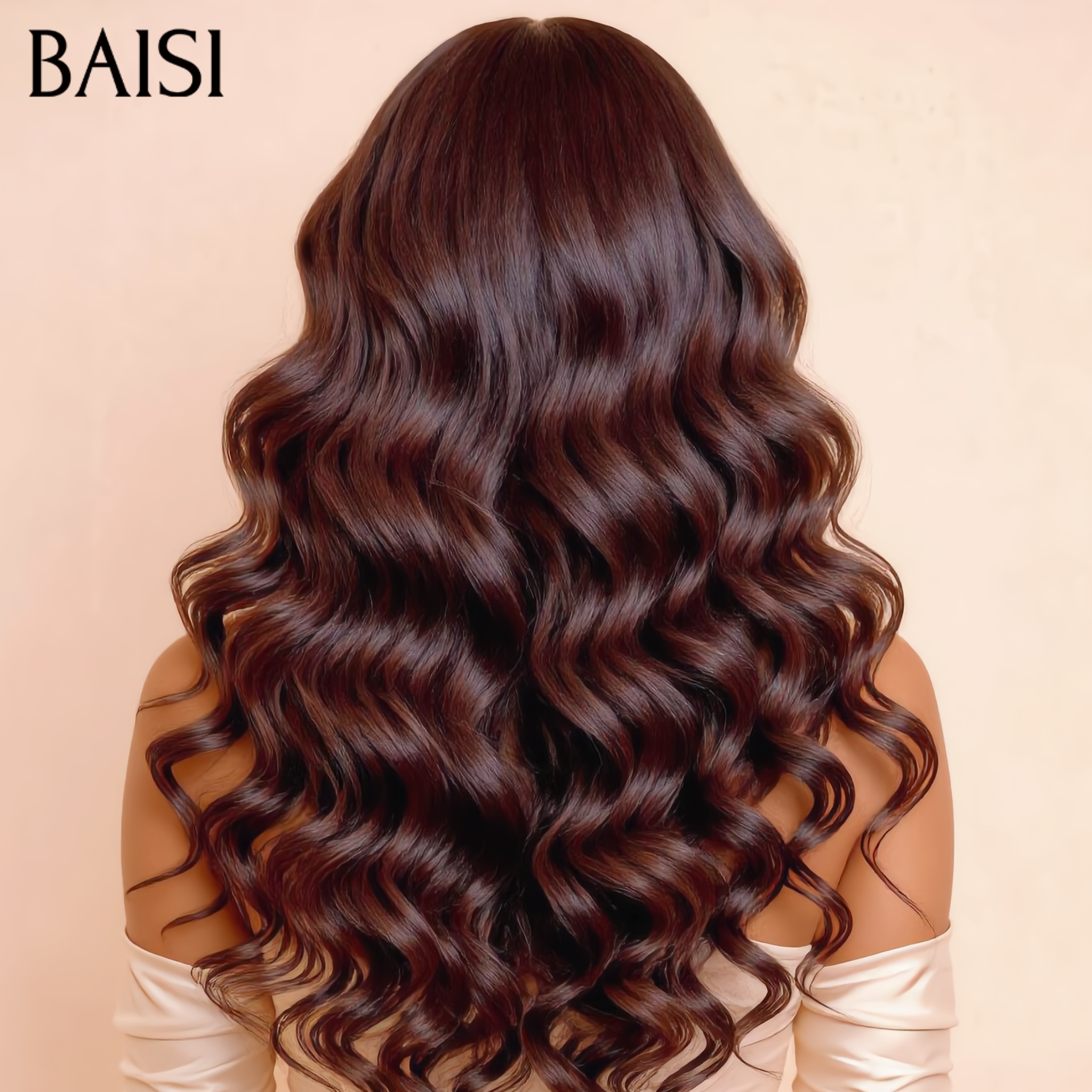BAISI 13x4 Lace Frontal Perruque body wave  en couleur NOIR 30 pouce 209€ Hot en 100% Cheveux Humains