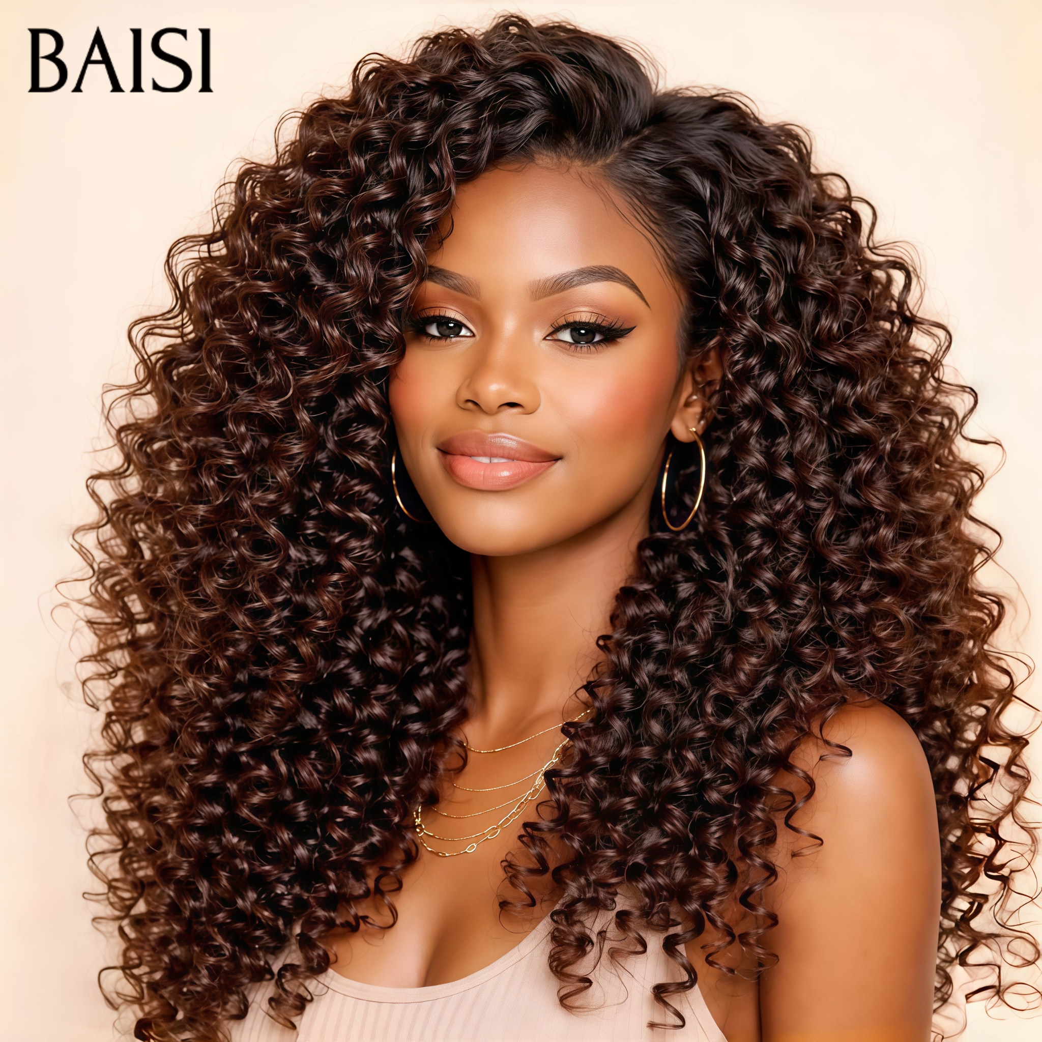 BAISI 4 Perruques pour revendre 339€ Facile à Revendre de perruques différents 24 pouce + 18 pouce +12 pouce + 10 pouce  PROMO 100% Cheveux Humains