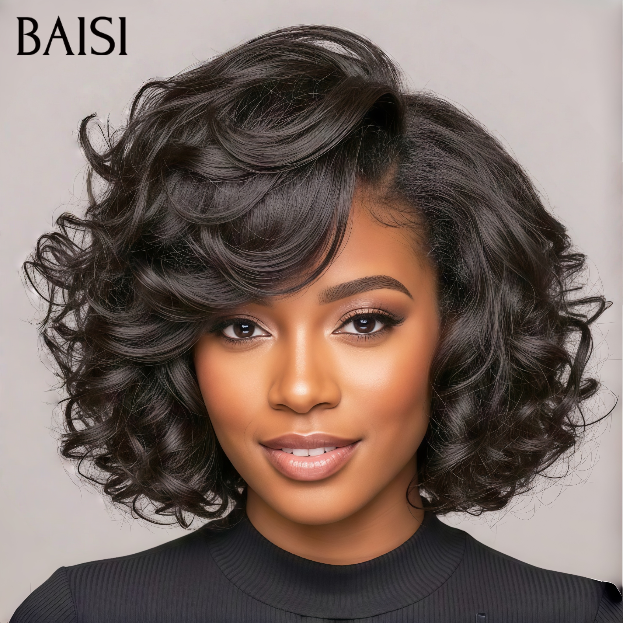 BAISI 4 Perruques pour revendre 339€ Facile à Revendre de perruques différents 24 pouce + 18 pouce +12 pouce + 10 pouce  PROMO 100% Cheveux Humains