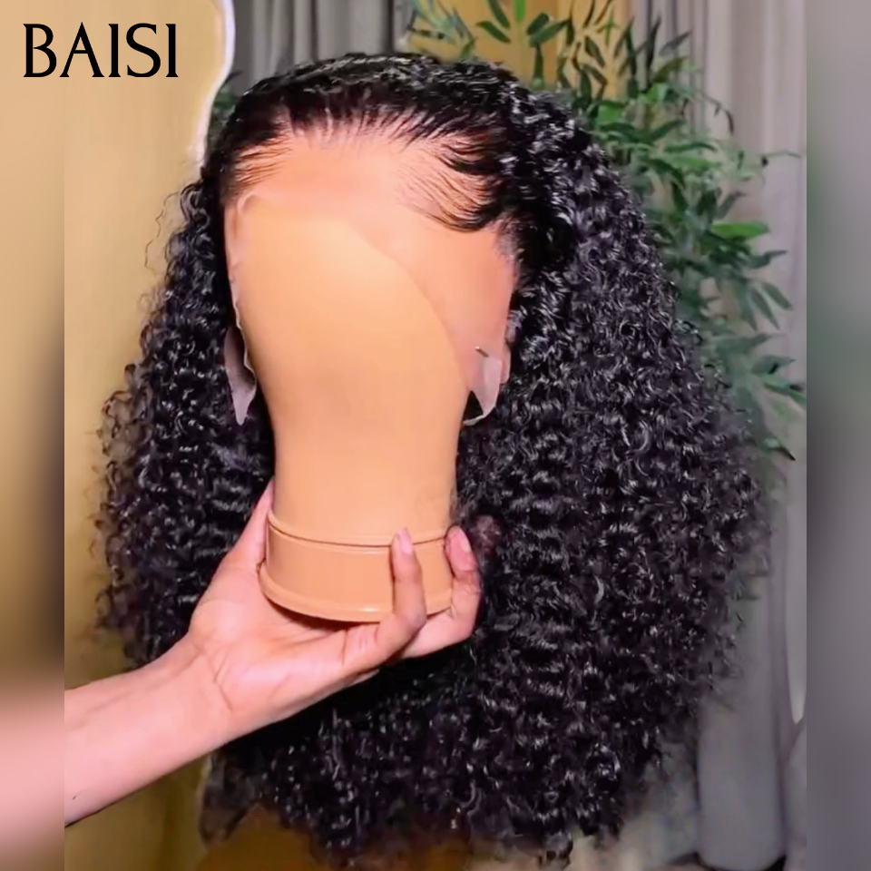 BAISI Lot De 2 Perruques 13x4 Lace Frontale Longues Curly et Body Wave 20Pouces en 100% Cheveux Humains à 189€ Seulement ! Prix Imbattable