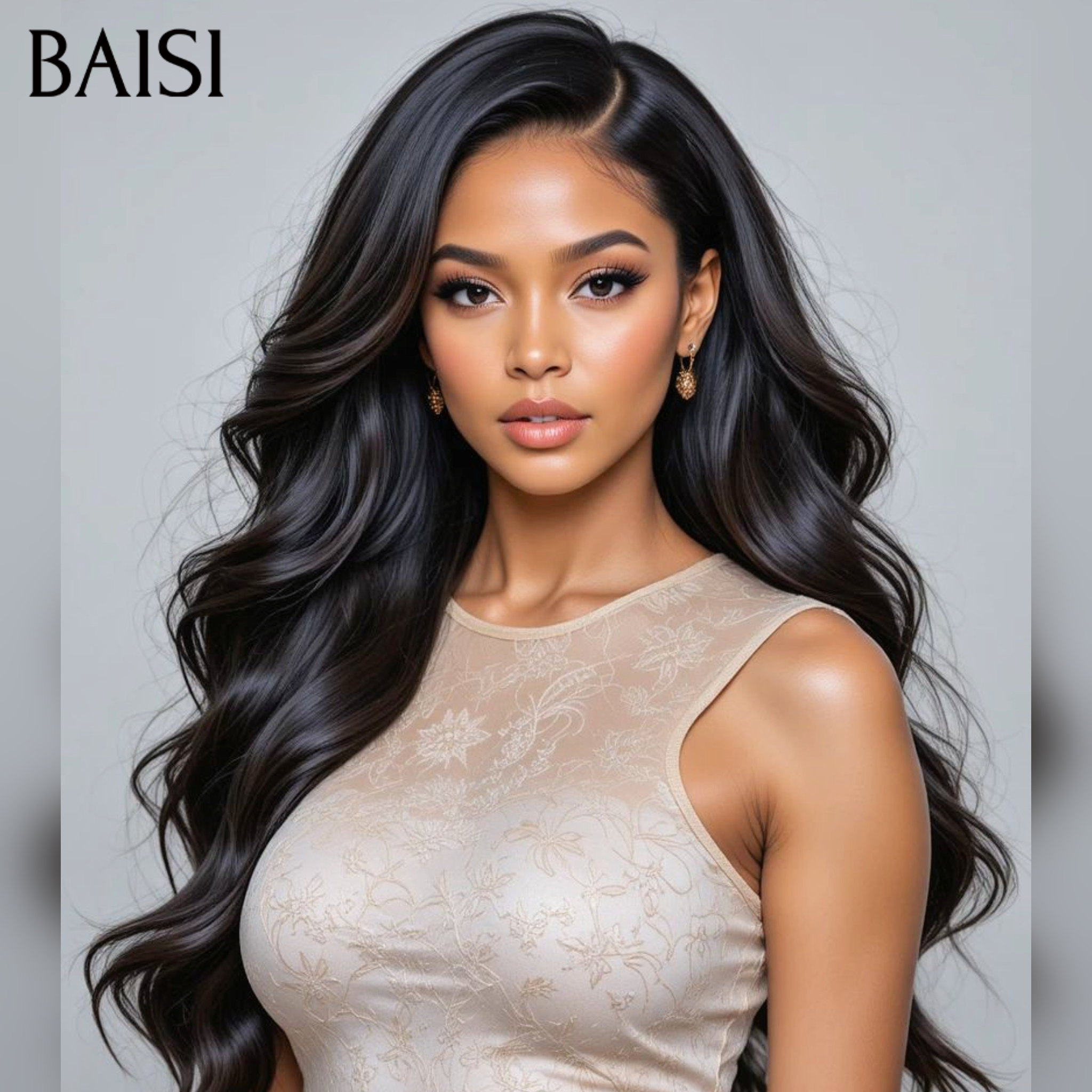 BAISI 2 Perruques Prix Grossite 250€ Facile à Revendre textures différents lisse et wave PROMO  100% Cheveux Humains