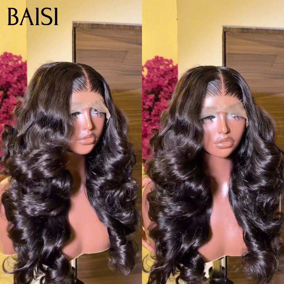 BAISI 13X4  Lace Frontal Body wave 18 et 22pouces en 100% Cheveux Humains  Reçu sous 48H TVA = 0€ Stock Limité