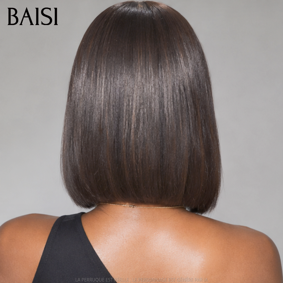 BAISI 13x4 Lace Frontale Lote de 2 Perucas Curtas, 1 Pixie Curly 69€ e 1 Bob Carré Liso 78€ Só Promoção inédita em 100% Cabelo Humano