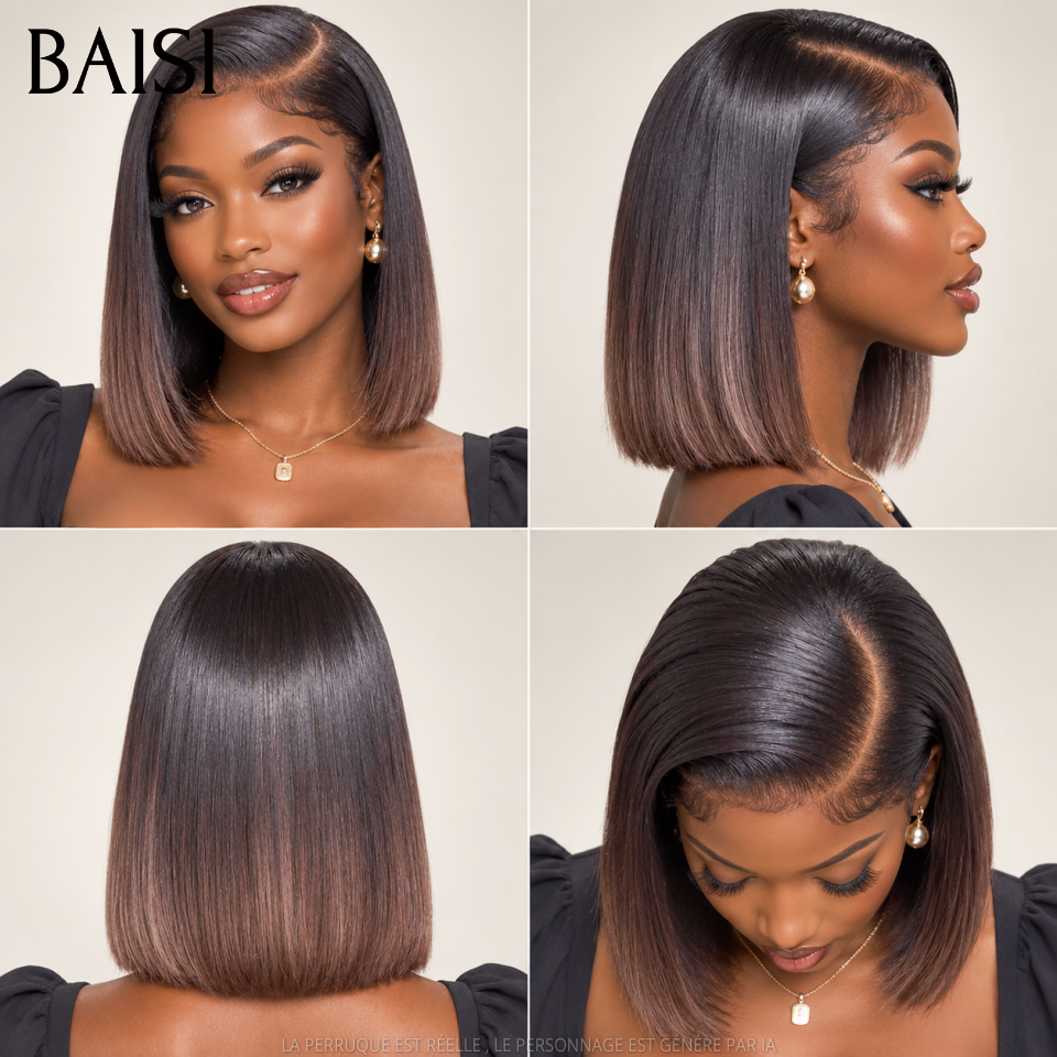 BAISI Vente Flash 4 Perruques En Gros 189€ Dejà en France 4 Couleurs + 4 Modèles Très Facile à Revendre 100% Vrais cheveux humains Livraison 48H