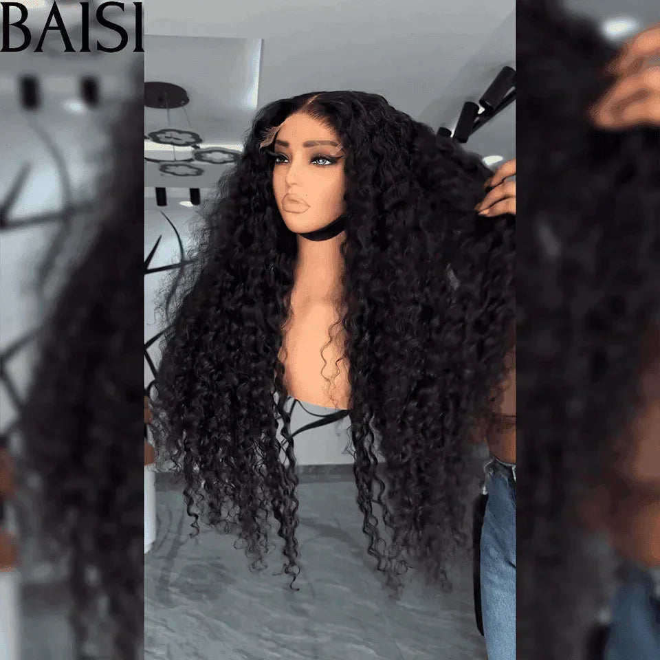 BAISI Bouclé Curly Wave 4x4 Vietnam Hair 250% densité 20 pouce 219€ de luxe haute de gamme plus de 20 ans d' utilisations FR38