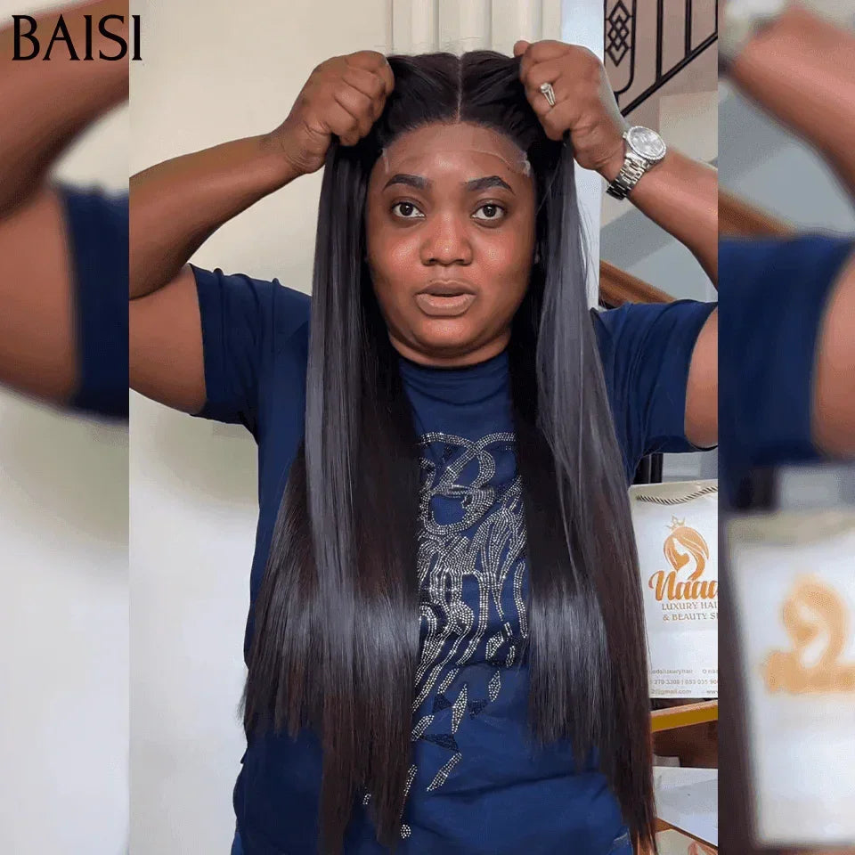 BAISI Bündel von 4 Perücken Erschwinglich 415 Euro aus 100% Echthaar von guter Qualität in brasilianischen Indianersträhnen