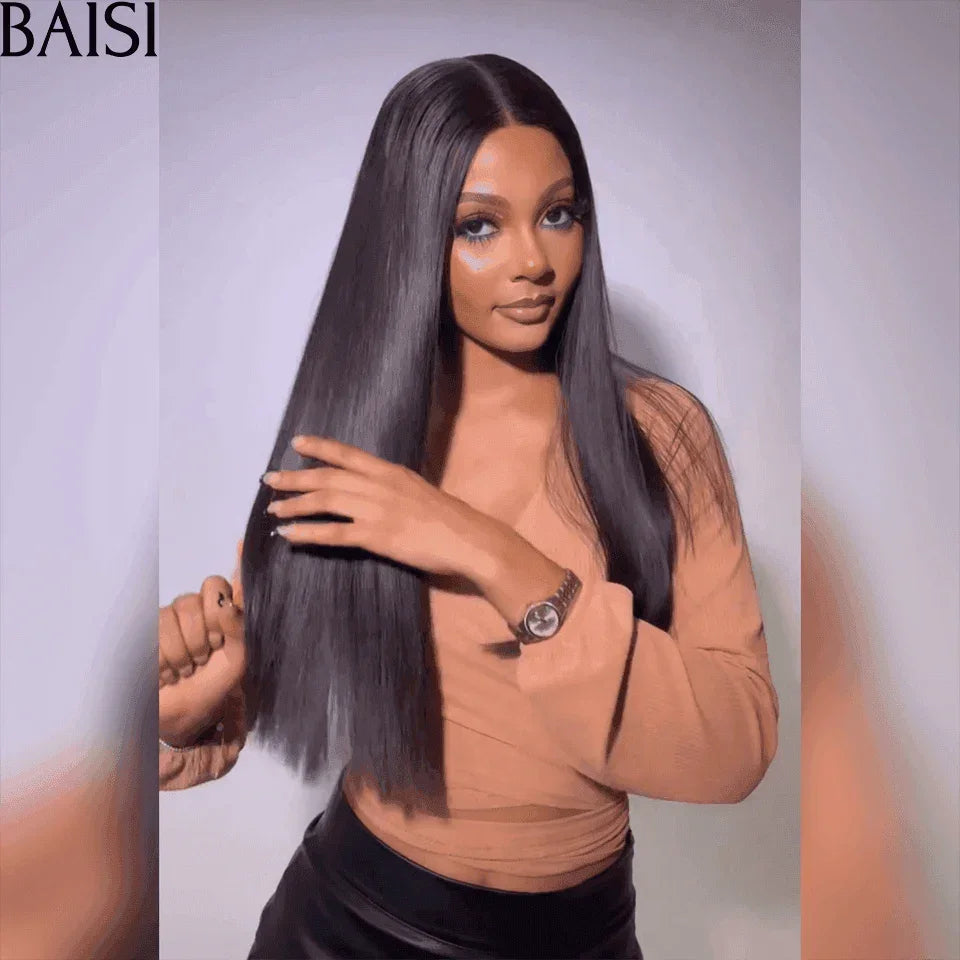 BAISI Set di 6 parrucche convenienti 520 euro in capelli umani al 100% Modello personalizzato di buona qualità in capelli indiani brasiliani Codice promozionale: VIP100