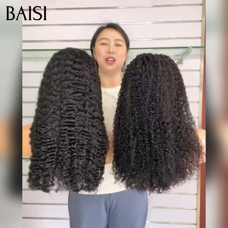 BAISI 2x6 Peluca bob de encaje y/o media melena negra lisa, cabello vietnamita 100 % liso natural, calidad impecable, 100 % satisfacción con cabello 100 % humano