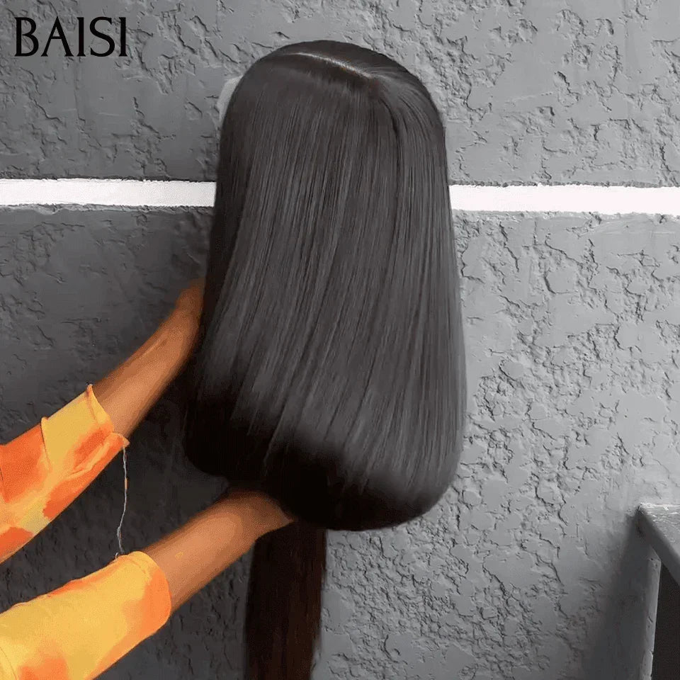 BAISI 4 Perruques 639€ Réduction avec promo de luxe 250% Densité de luxe  en 100% vrais cheveux humains MP50