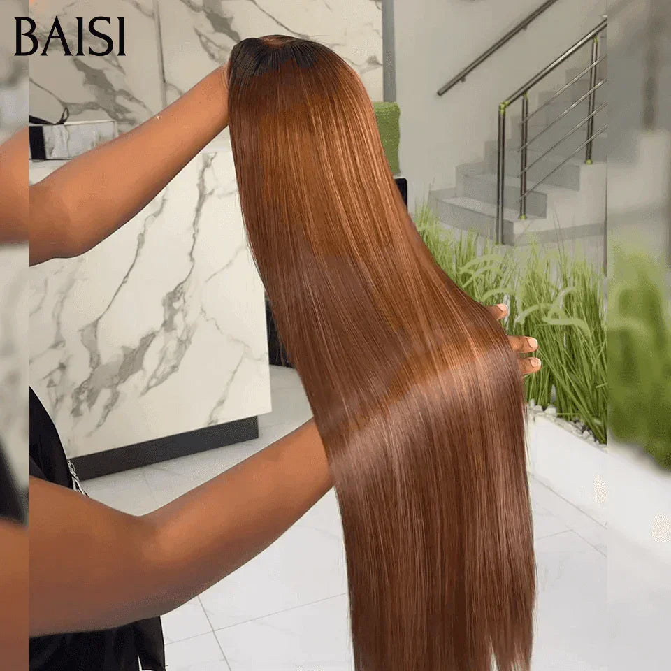 BAISI 4 Perruques 639€ Réduction avec promo de luxe 250% Densité de luxe  en 100% vrais cheveux humains MP50