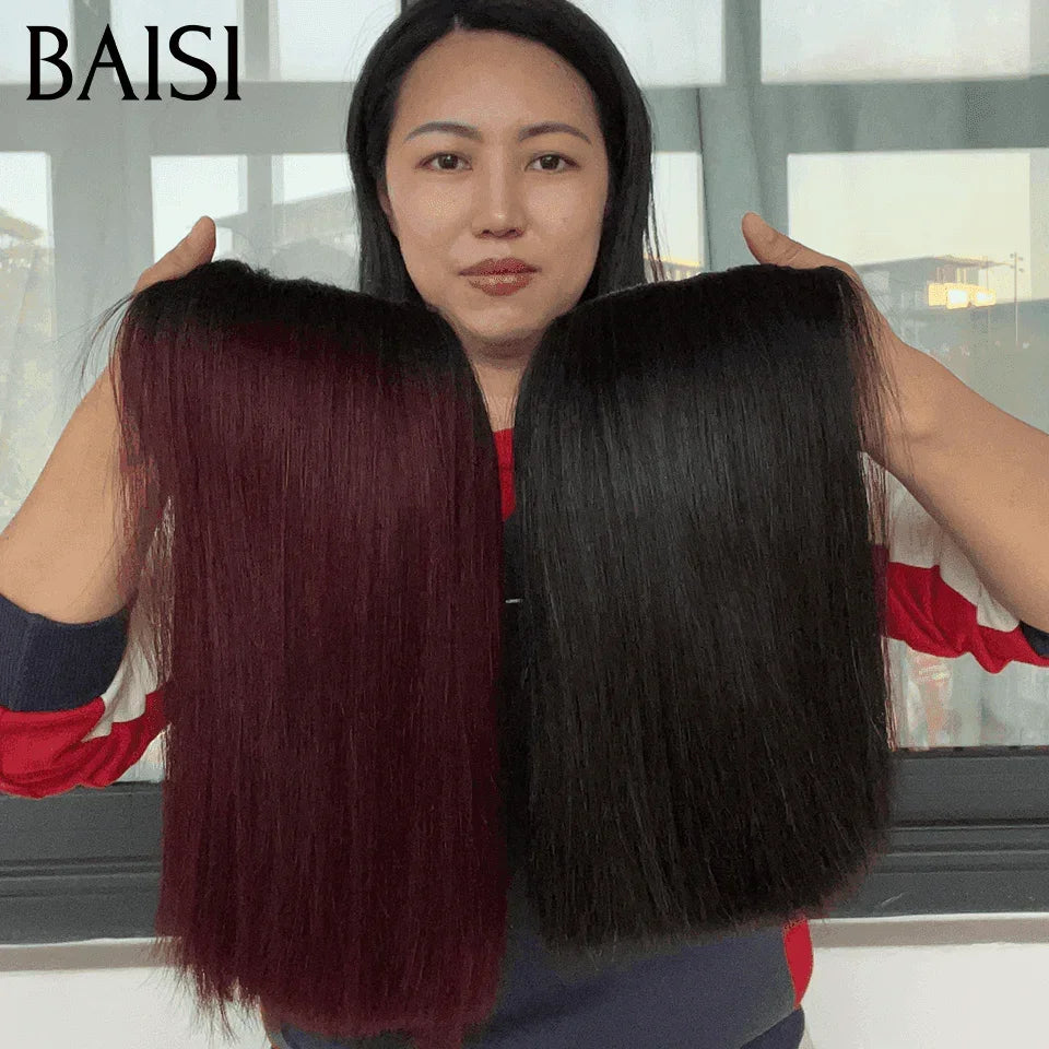 BAISI flash sale 2 wigs in 100% real human hair 188 euro (no code needed)