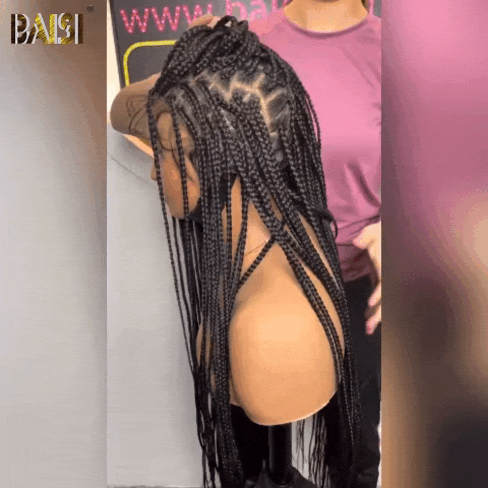 BAISI Box Braide Natte Longue En Cheveux Synthetiques