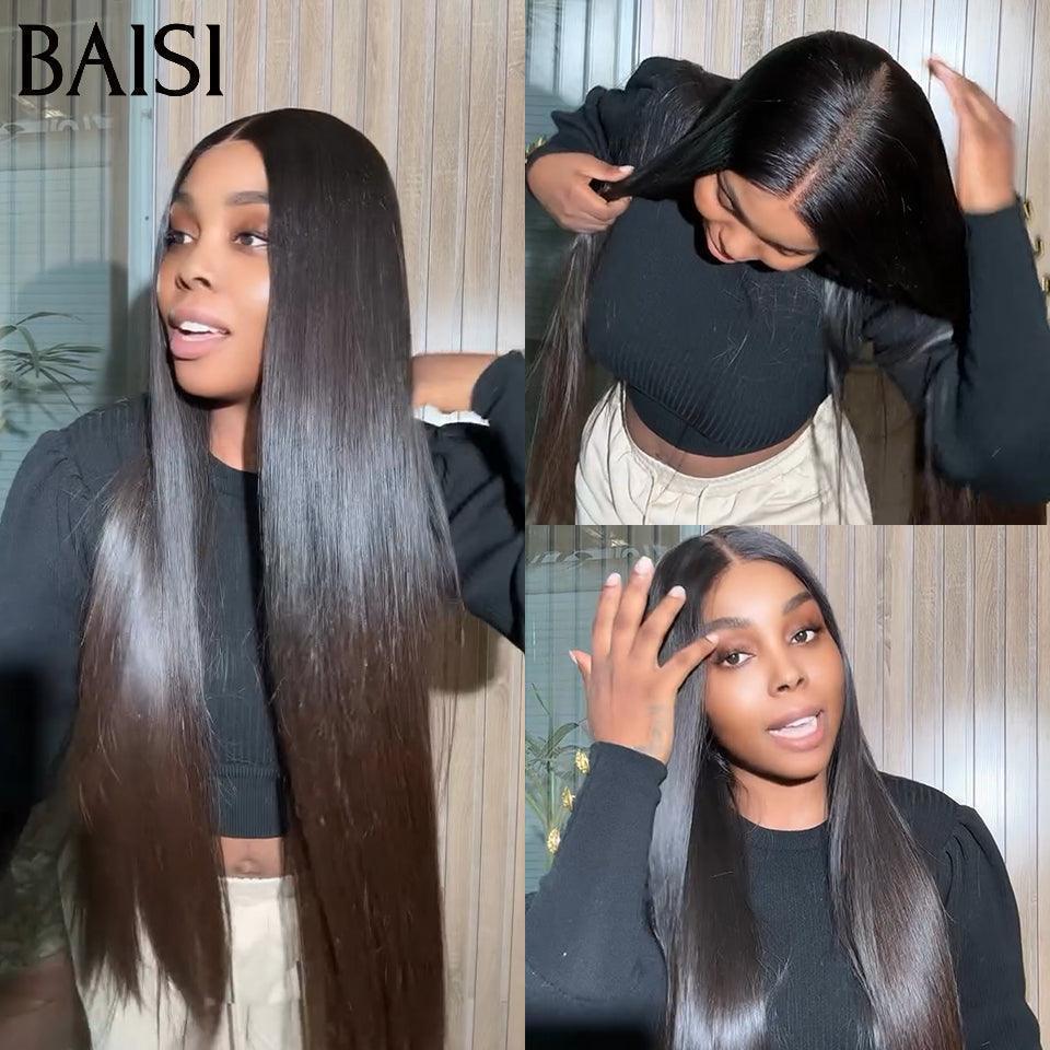 Baisi 100% vietnã cabelo 2x6 bob peruca reta natural osso reto 10 Polegada 85 € luxo metade do preço 300% densidade