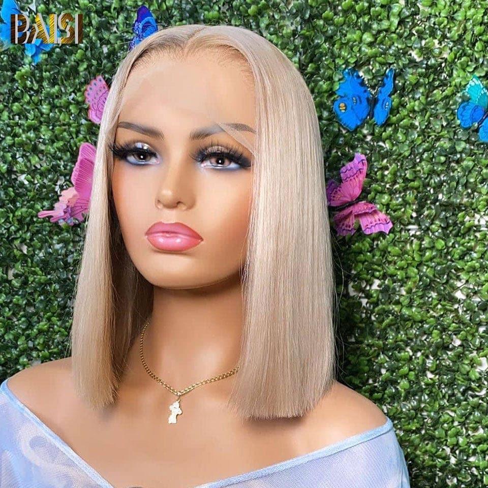 BAISI Achetez 1 + 1 Gratuite = 99€ sans lace pixie Lisse et water wave ou 6 Perruques + 2 Gratuits = 500€ en 100% vrais cheveux humains  (pas besoin de code)