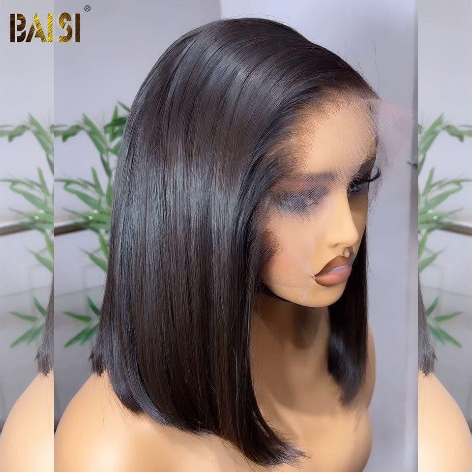 BAISI Achetez 2 perruques minimum au prix d'usine fournisseur en France TVA 0€ 48H arrivé 13X4 Perruques Bob de Luxe Lisse A1 Fabriquées par les cheveux double drawn Vietnam Hair 250% densité plus de 20 ans d' utilisations