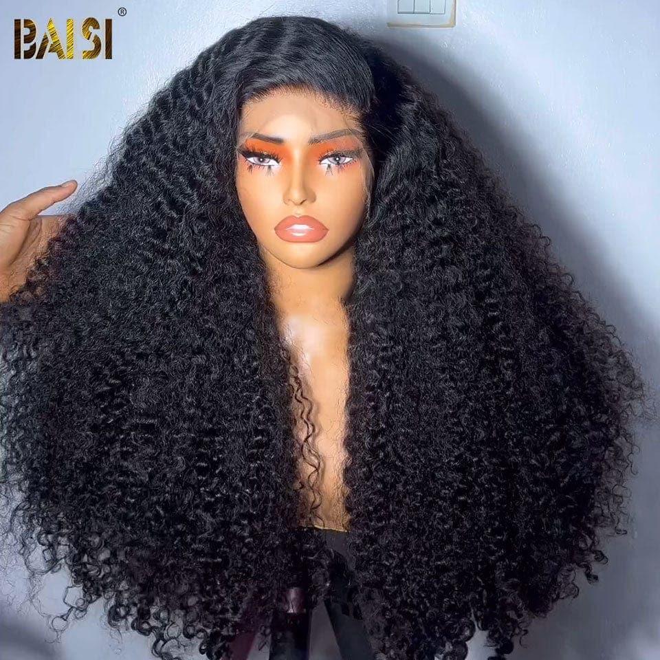 BAISI Achetez 2 perruques minimum au prix d'usine fournisseur en France TVA 0€ 48H arrivé 13X4 Perruques de Luxe Curly A1 Fabriquées par les cheveux double drawn Vietnam Hair 250% densité plus de 20 ans d' utilisations
