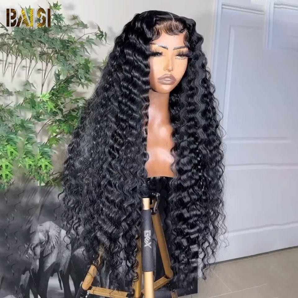 BAISI Bouclé Natural Wave 13x4 Density 250% with Lace Front High-End Luxury Wig Over 10 Years of Use