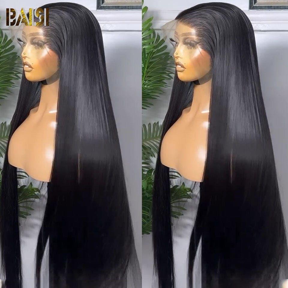 BAISI HAIR FR 13x6 Lace Frontal Perruque Lisse en 100% Raw Hair