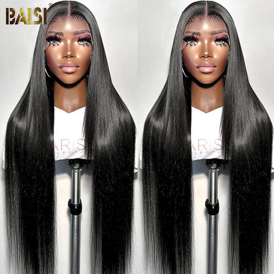 BAISI 8er Pack Hyper Lange Glatte Perücken 1300 Euro 100% Echthaar 12A