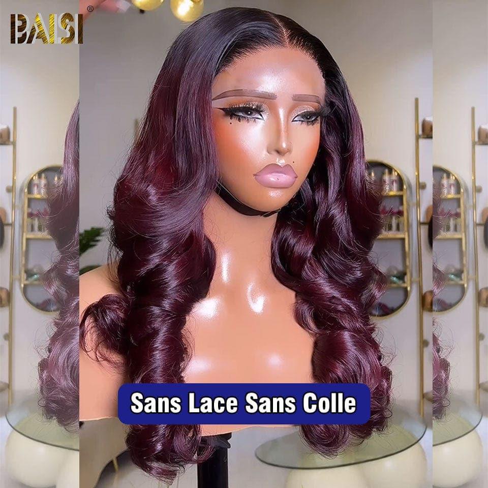 BAISI 13X4 lace frontal Miel Body wave 18 Pouces 100€ ou Perruques en LOT ou vente un par un ; Perruques Sans Colle avec Frontal double drawn en 100% cheveux humains