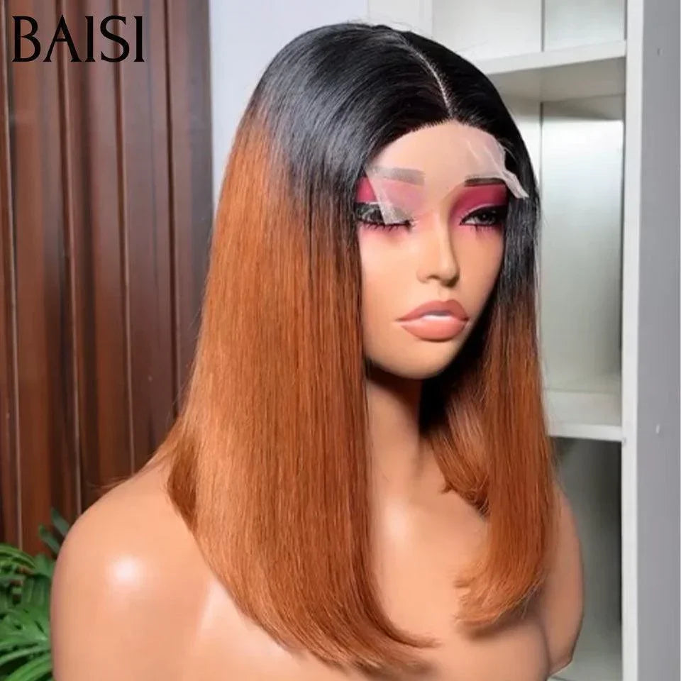 BAISI Lot De 12 Perruques Abordable 880€ En 100% Cheveux Humains Modèle personnalisé De Bonne Qualité En Promotion Code: BS65