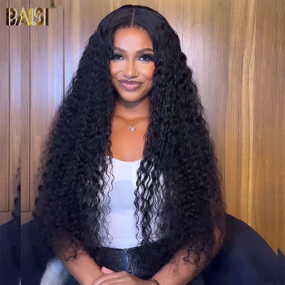 BAISI 2 Frontal Wigs €340 Glueless Easy to Wear in 100% real human hair Lace already cut Code: FR20