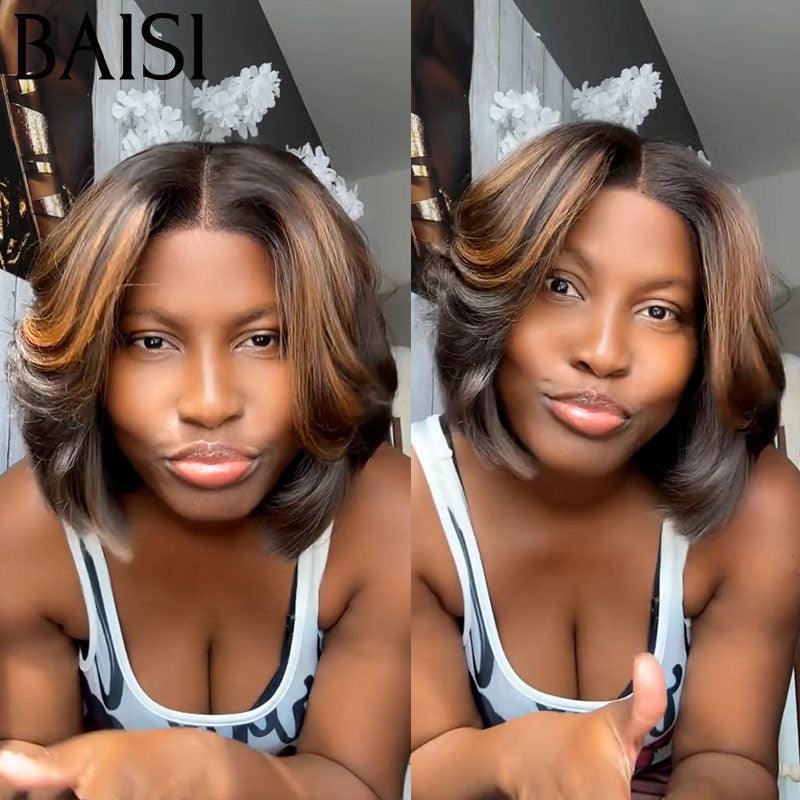 BAISI Grande Promo 13x4 Frontale Lace Perruque BOB Lisse 119€ en Couleur 99J# Bordeaux ou 5X5 Lace Perruque BOB Lisse 149€en Couleur 1Bmix99J# ou marron En 100% Cheveux Humains D Code: FR38