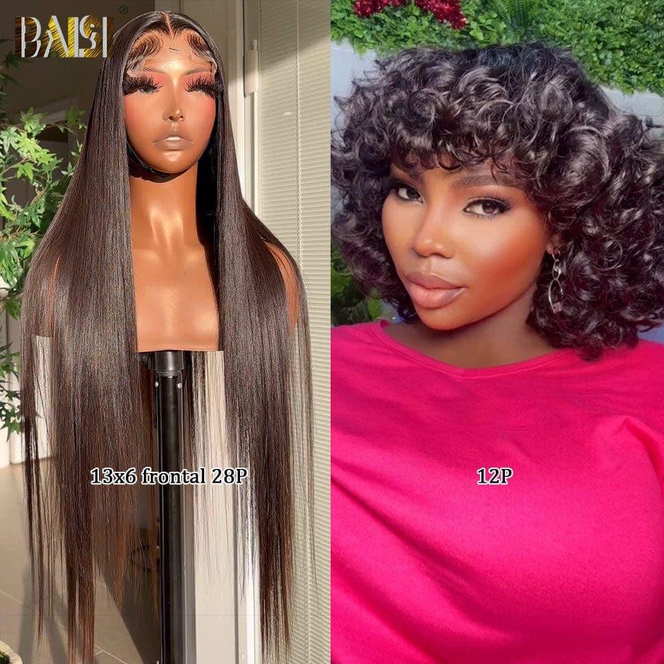 BAISI 1 Acheté + 1 Gratuits = 300€ et 360 Lace Ajustable 4C 18 pouce 196€ en 100% vrais cheveux humains