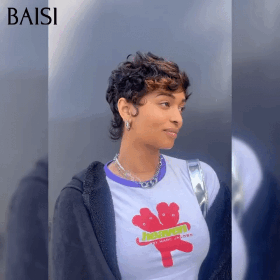 BAISI Big Promo máquina de corte pequeno feita em cabelo 100% humano #026 FR38