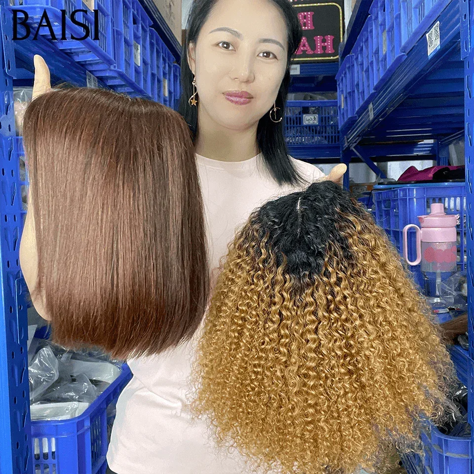 BAISI 2 perruques en couleurs 150€ ou 2 perruques noirs 250€  en 100% vrais cheveux humains