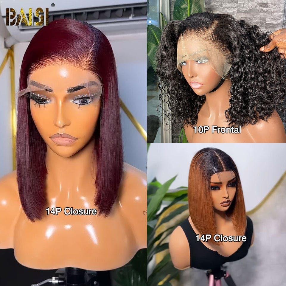 BAISI 2x6 closure lace Lisse sdd bone straight 8 Pouces 69€ ou 3 Perruques en FRANCE 250€ PRIX en promo en 100% vrais cheveux humains, Code: FR20